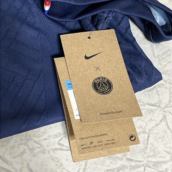 PSG Paris Saint Germain Nike Vapor Match Jersey DJ7649-411 NEW medium men’s - Picture 10 of 12